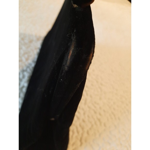 Vintage SOURE Bag, New York 1950's Velvet Embroidered and Beaded - Picture 9 of 13